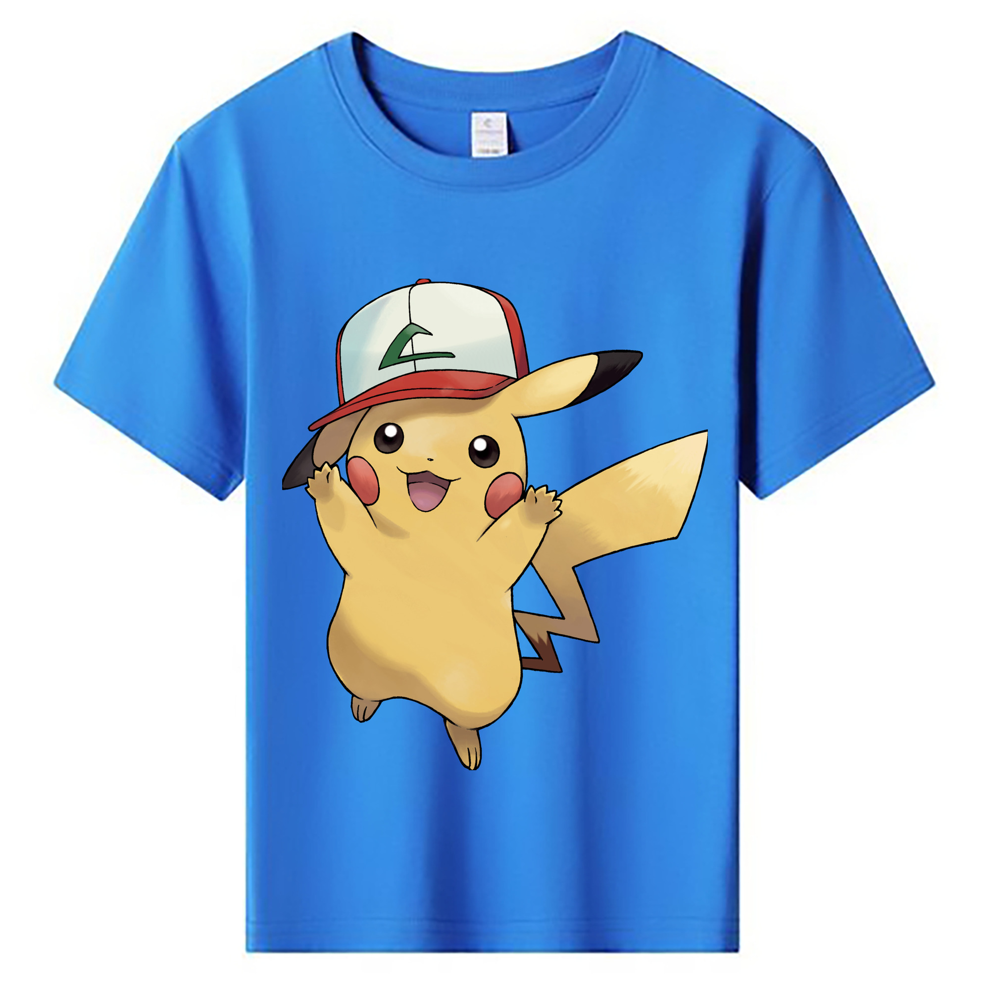 （画像用） ポケットモンスター Pokémon 綿100％キッズTシャツ（フロントプリント）